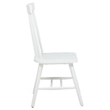 Andrews Windsor Spindle Back Dining Side Chair (Set of 2)