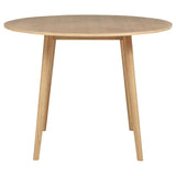 Andrews 48-inch Round Counter Height Dining Table Light Ash