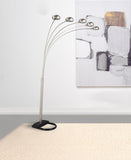 Kayd 92-inch Arc 5-light Dome Shade Metal Floor Lamp