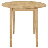 Bucknell Round Drop Leaf Dining Table Set