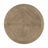 Florence Round Dining Table Set Rustic Honey