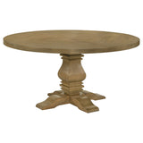 Florence Round 60-inch Wood Dining Table