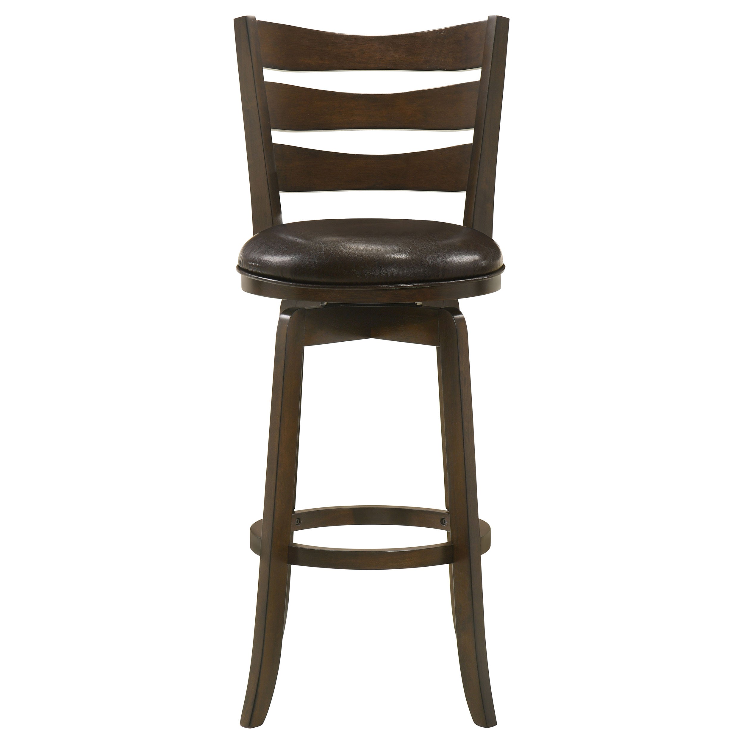 Murphy Wood Pub Height Swivel Bar Chair
