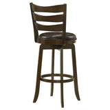 Murphy Wood Pub Height Swivel Bar Chair