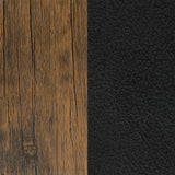 Santana 5-piece Pub Height Bar Table Set Weathered Chestnut