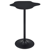 Keanu Curved 29-inch Cloud-Shaped Bistro Bar Table Black