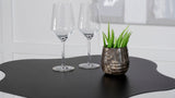 Keanu Curved 29-inch Cloud-Shaped Bistro Bar Table Black
