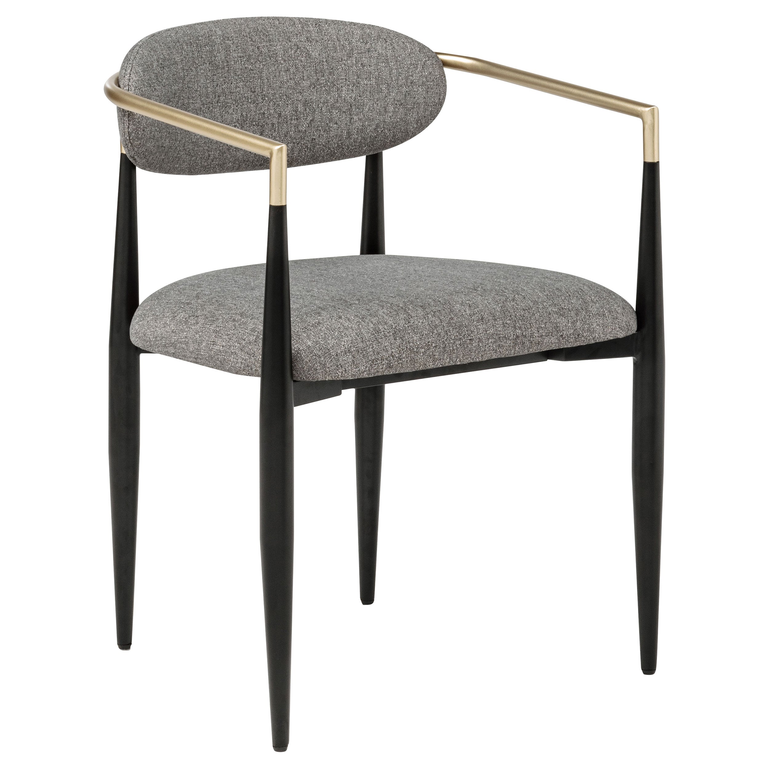 Alexis Fabric Upholstered Dining Arm Chair (Set of 2)