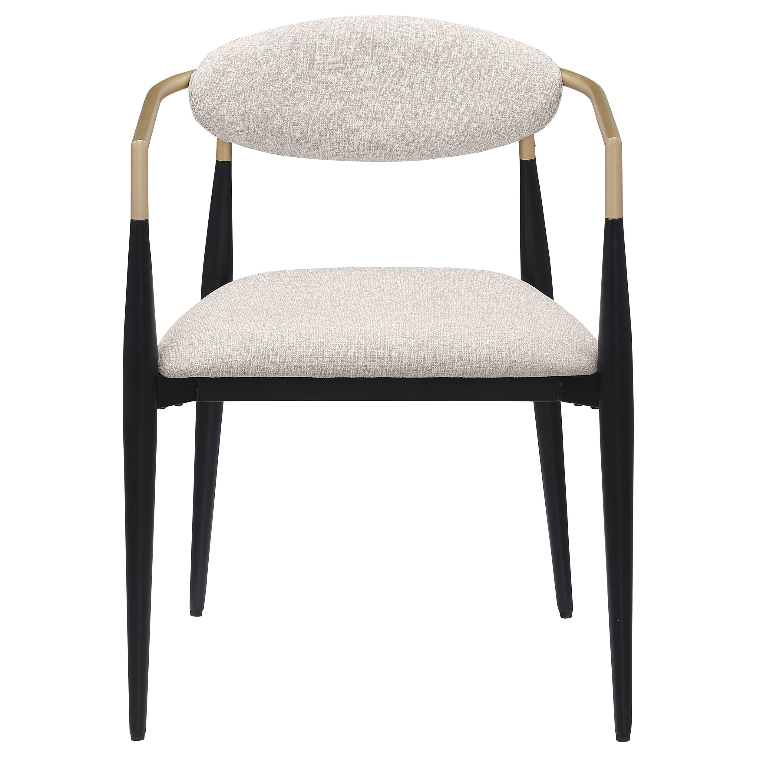 Alexis Fabric Upholstered Dining Arm Chair (Set of 2)