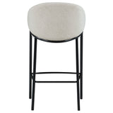 Chadwick Fabric Upholstered Bar Chair Beige (Set of 2)