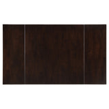 Kelso Rectangular 52-inch Extension Dining Table Cappuccino