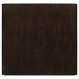 Kelso Rectangular 52-inch Extension Dining Table Cappuccino
