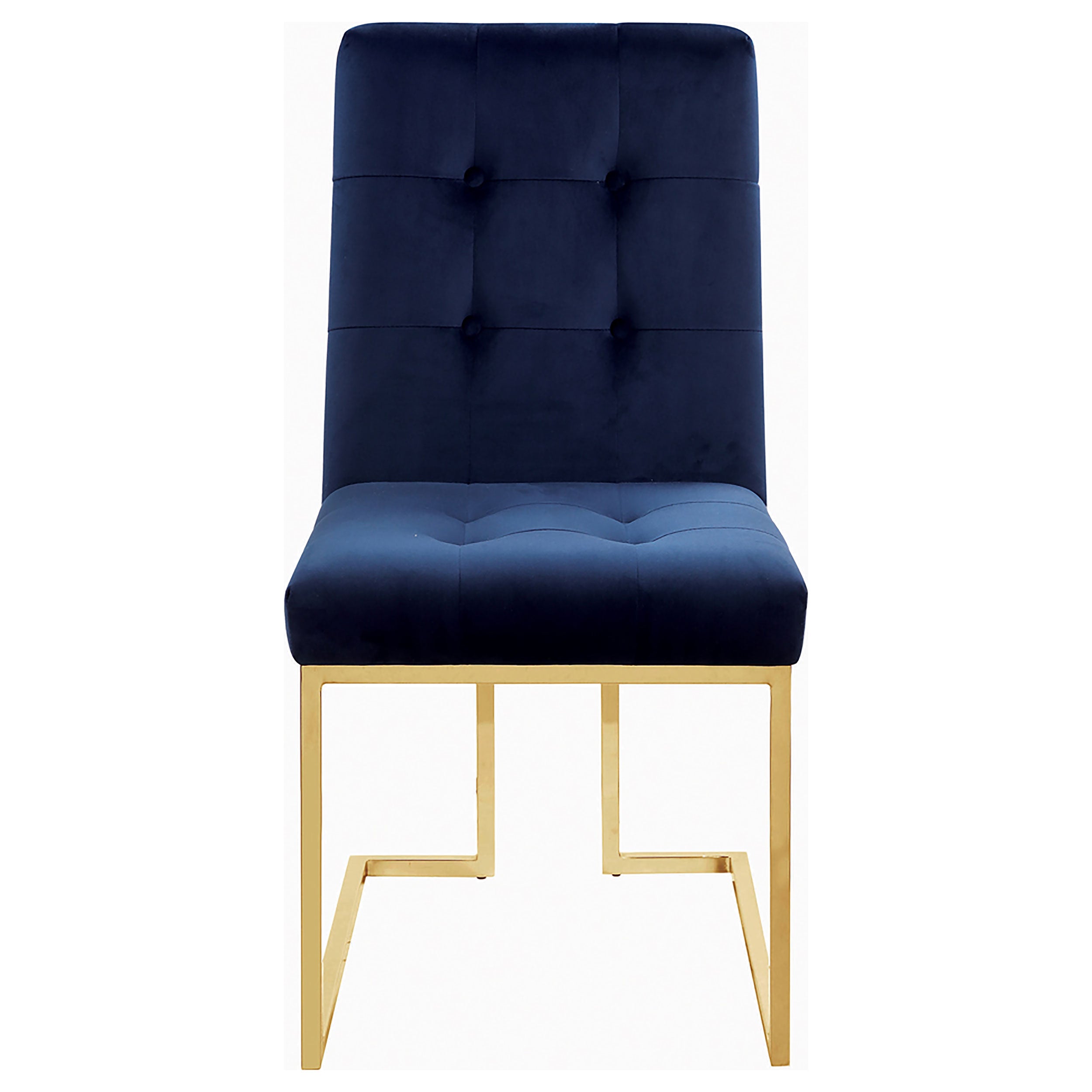 Cisco Velvet Upholstered Dining Side Chair (Set of 2)