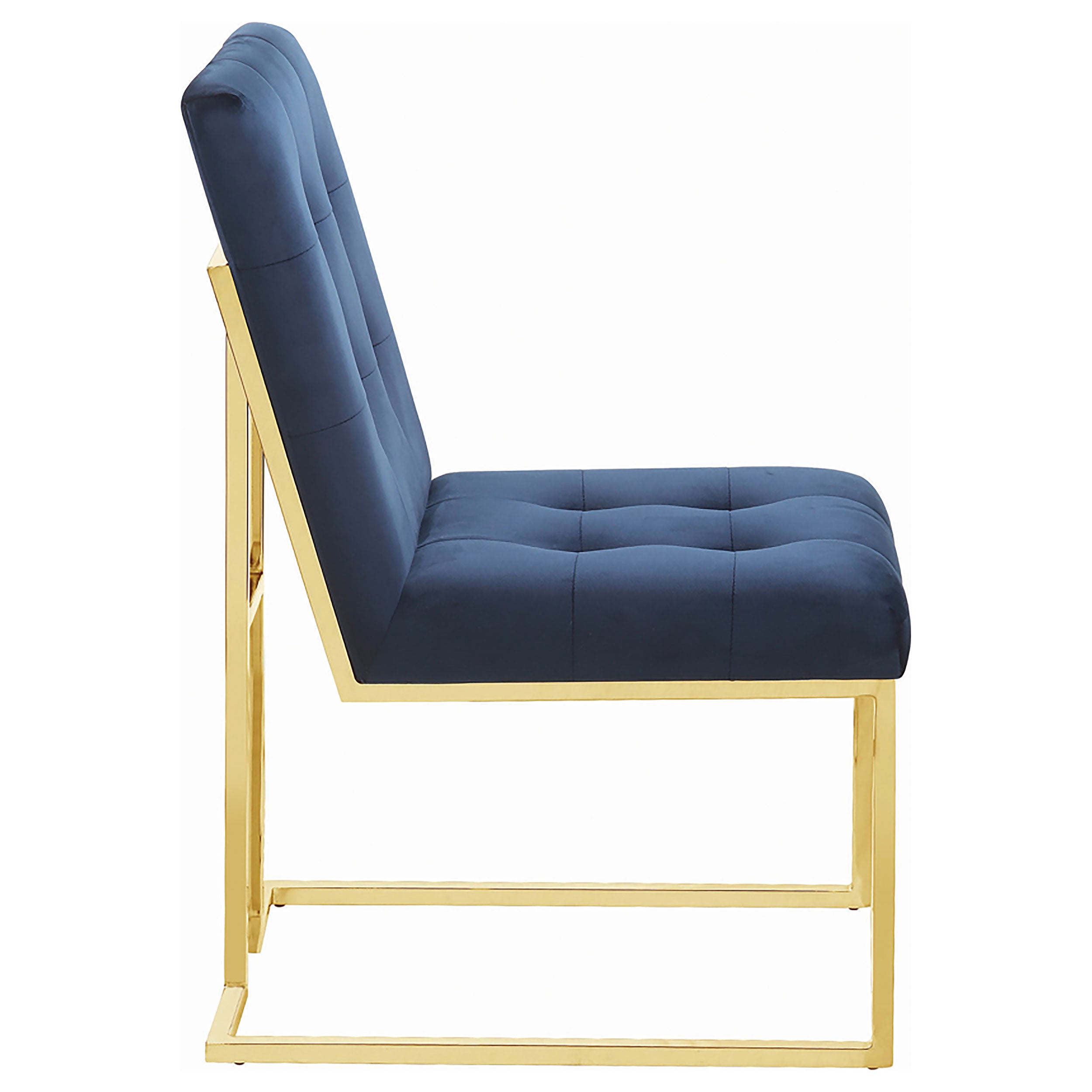 Cisco Velvet Upholstered Dining Side Chair (Set of 2)