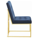 Cisco Velvet Upholstered Dining Side Chair (Set of 2)