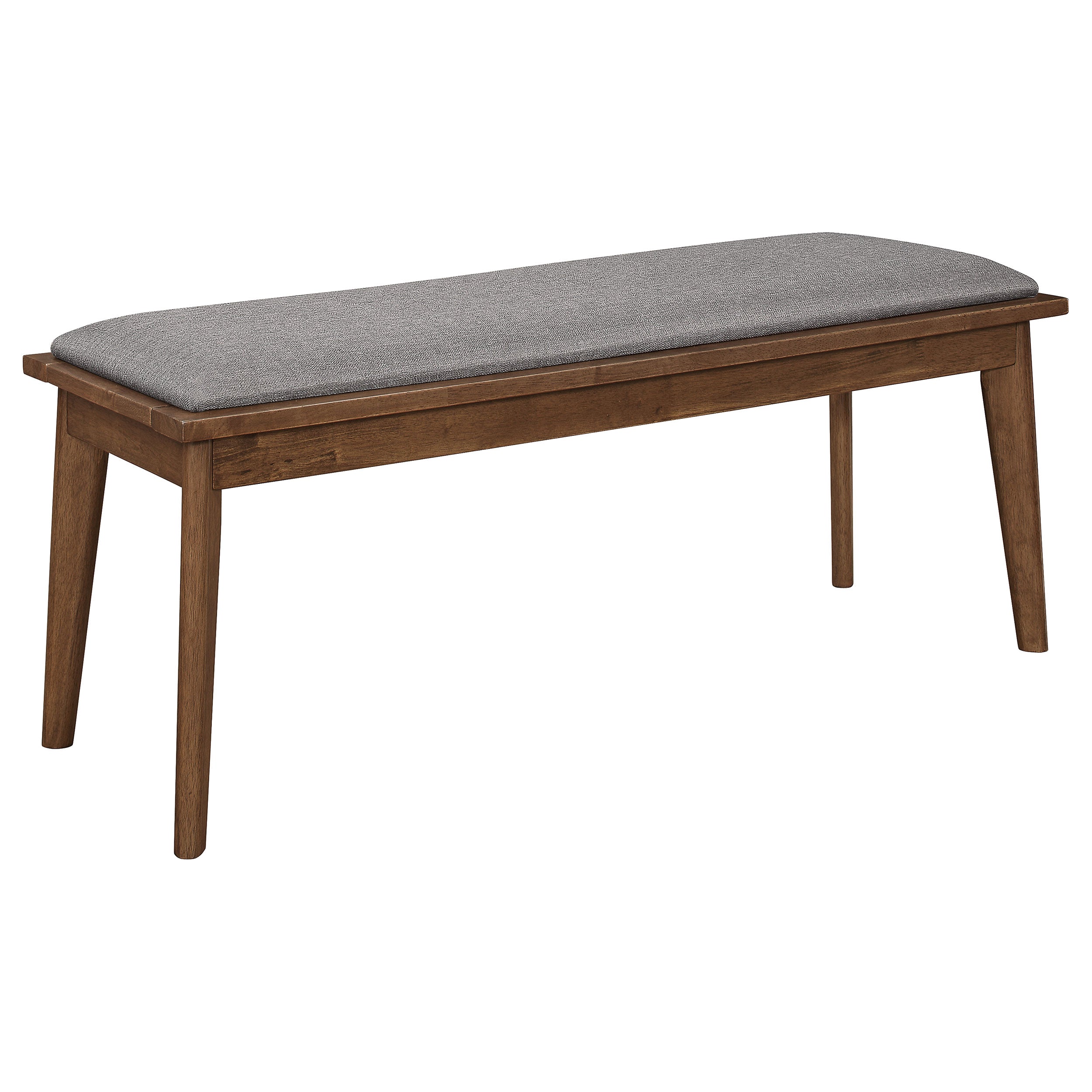 Everett Rectangular Dining Table Set Natural Walnut