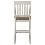 Sarasota Wood Counter Chair Rustic Cream (Set of 2)