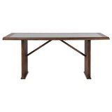 Sherwood Rectangular Dining Table Set Brown