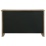 Adina 3-door 59-inch Sideboard Server Distressed Light Brown