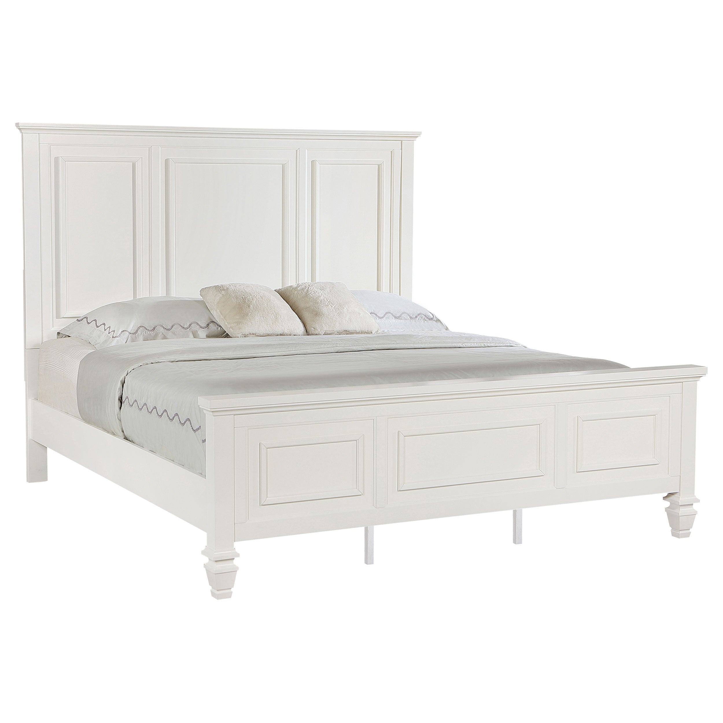 Sandy Beach Wood Panel Bed