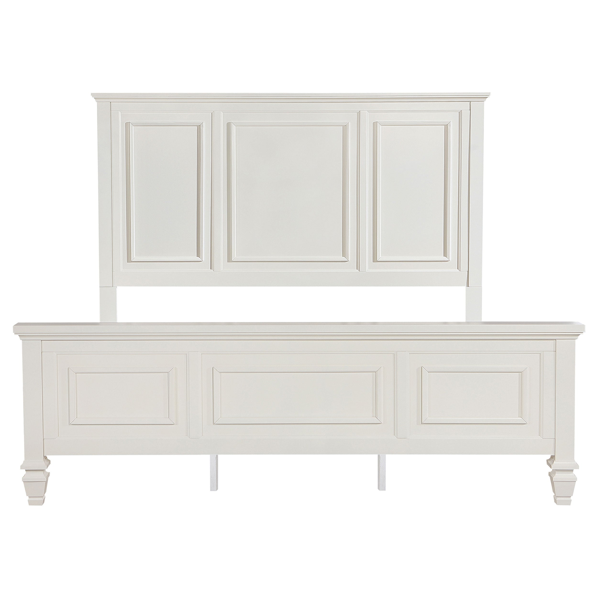 Sandy Beach Wood Panel Bed