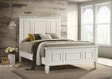 Sandy Beach Wood Panel Bed