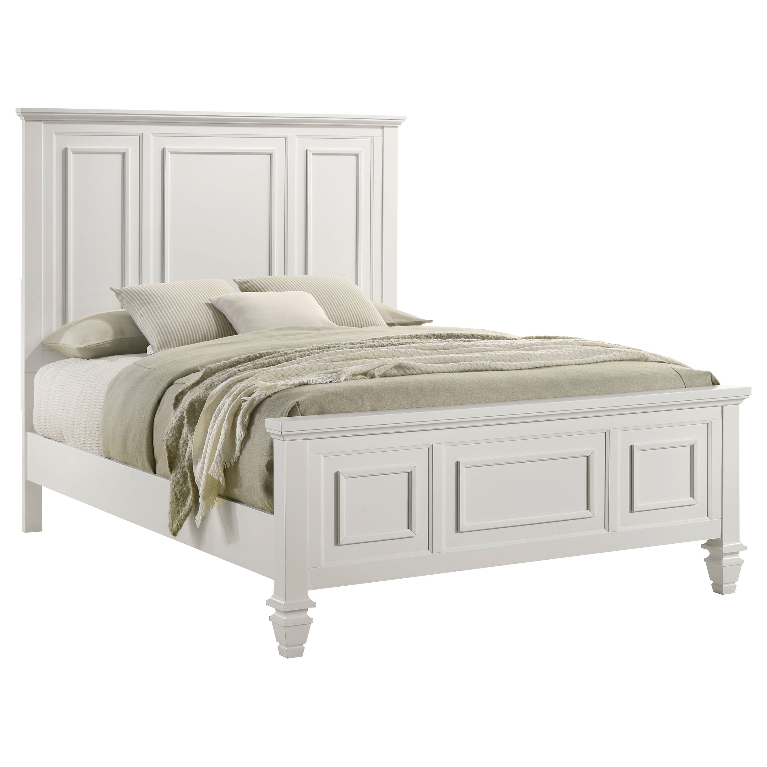 Sandy Beach Wood Panel Bed
