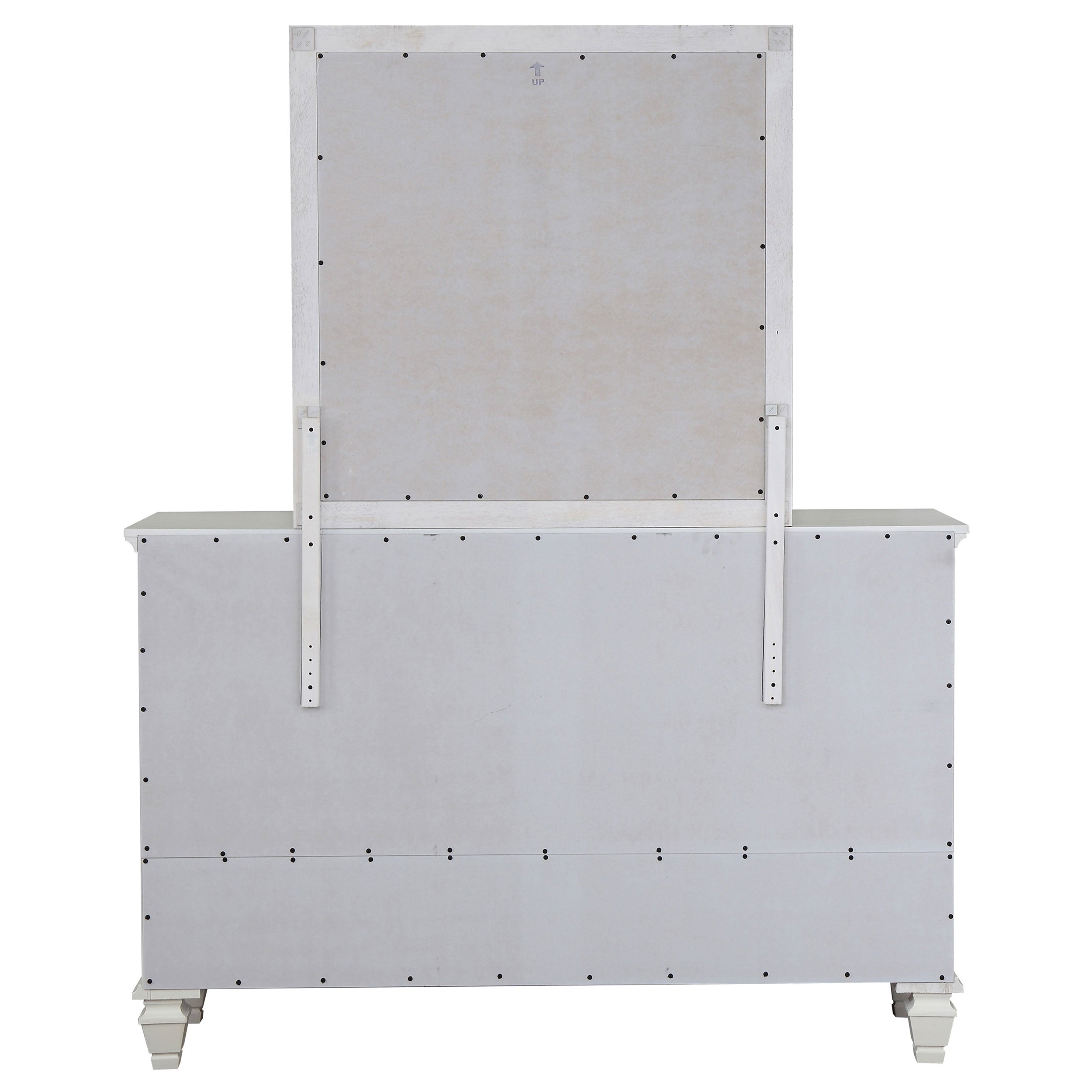 Sandy Beach 11-drawer Dresser with Mirror