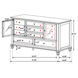 Sandy Beach 11-drawer Dresser