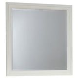 Sandy Beach Dresser Mirror Cream White