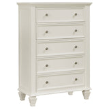 Sandy Beach 5-drawer Bedroom Chest