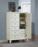Sandy Beach 8-drawer Door Chest