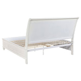 Sandy Beach Wood Storage Panel Bed