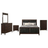 Carlton Bedroom Set Cappuccino