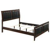 Carlton Wood Panel Bed Cappuccino