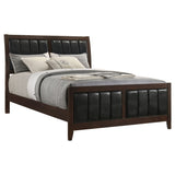 Carlton Wood Panel Bed Cappuccino