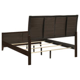 Carlton Wood Panel Bed Cappuccino