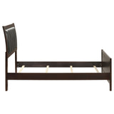 Carlton Wood Panel Bed Cappuccino