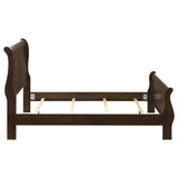Louis Philippe Wood Sleigh Bed