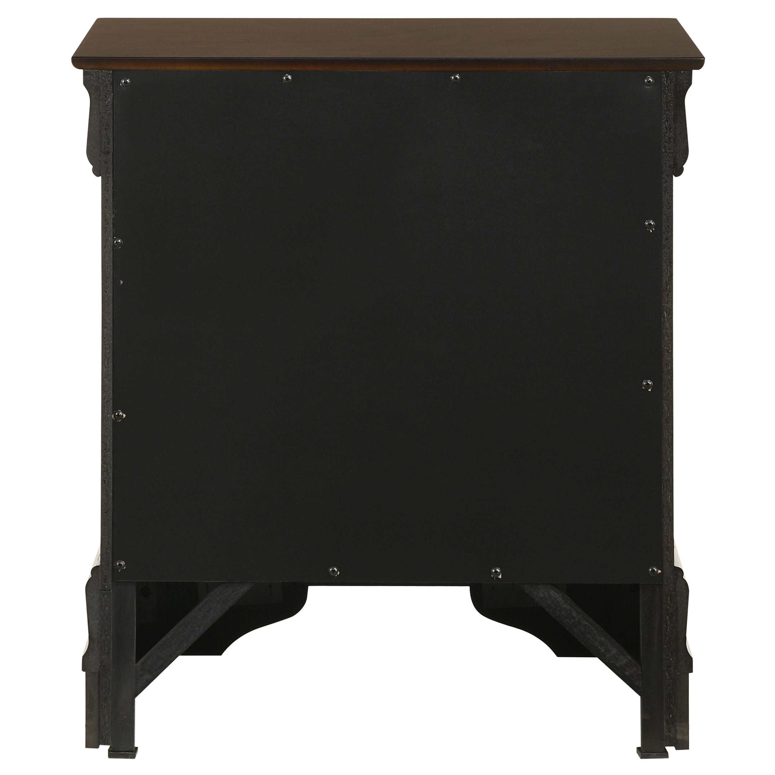 Louis Philippe 2-drawer Nightstand