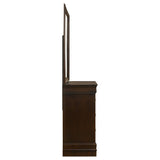 Louis Philippe 6-drawer Dresser with Mirror