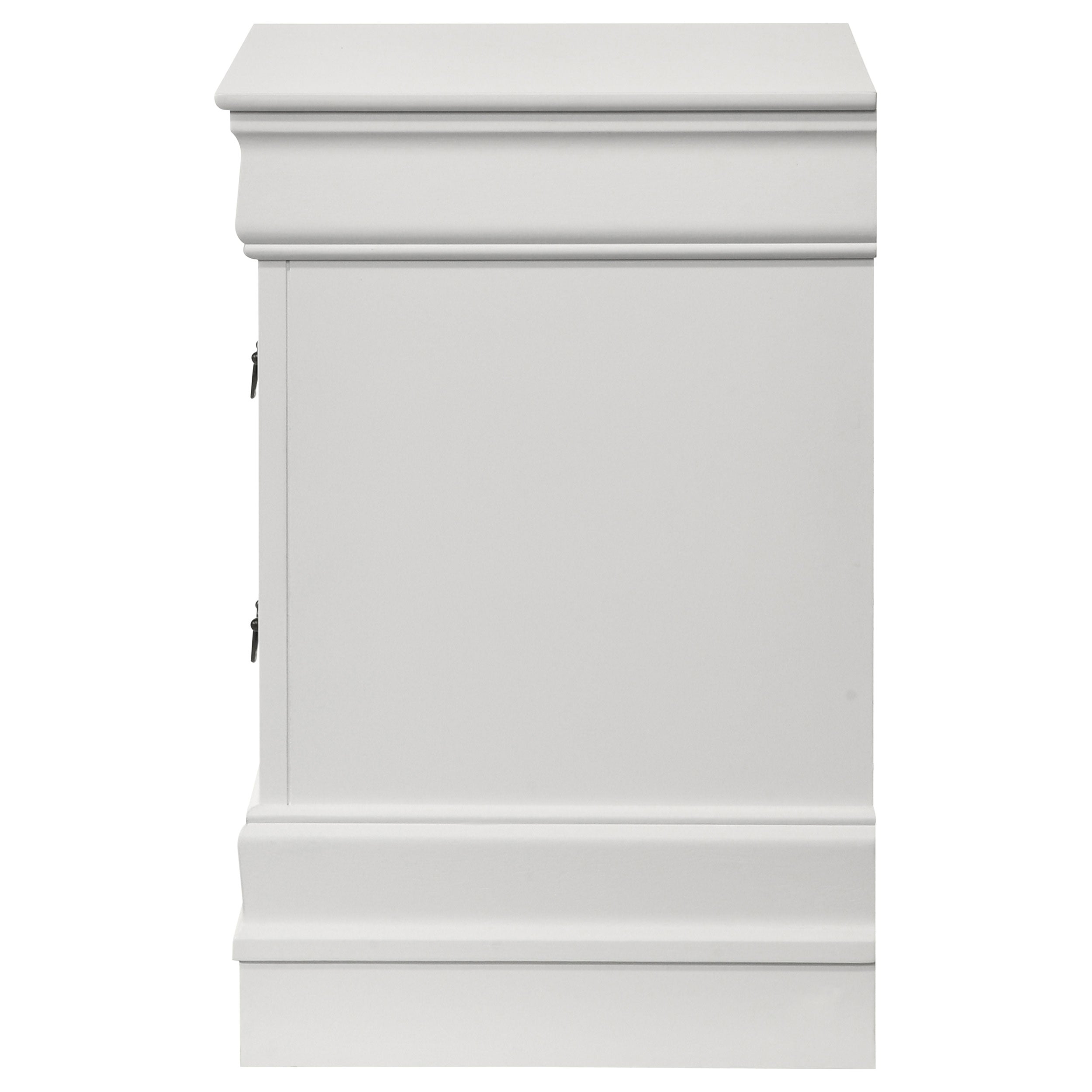Louis Philippe 2-drawer Nightstand