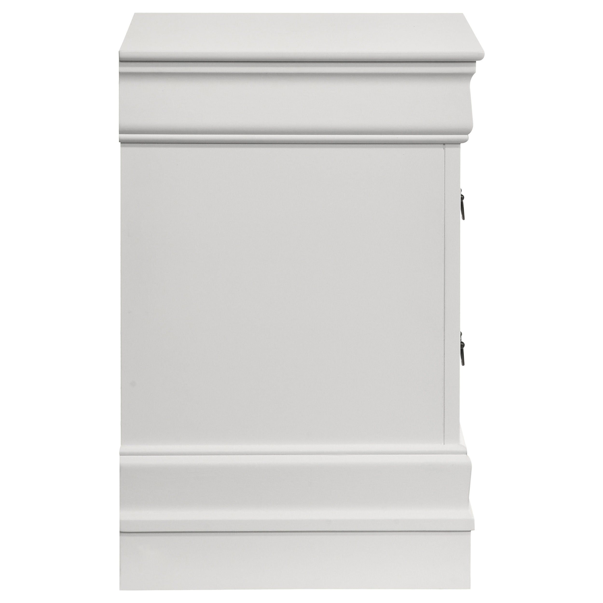 Louis Philippe 2-drawer Nightstand
