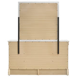 Louis Philippe 6-drawer Dresser with Mirror