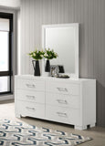 Jessica 6-drawer Dresser with Mirror