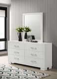 Jessica 6-drawer Dresser with Mirror