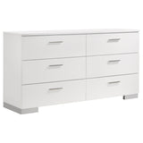 Felicity Bedroom Set High Gloss