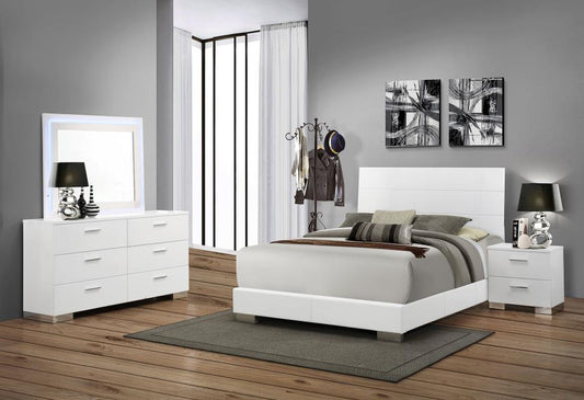 Felicity Bedroom Set High Gloss