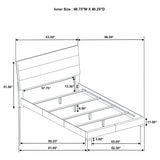 Felicity Bedroom Set High Gloss