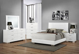 Felicity Bedroom Set High Gloss